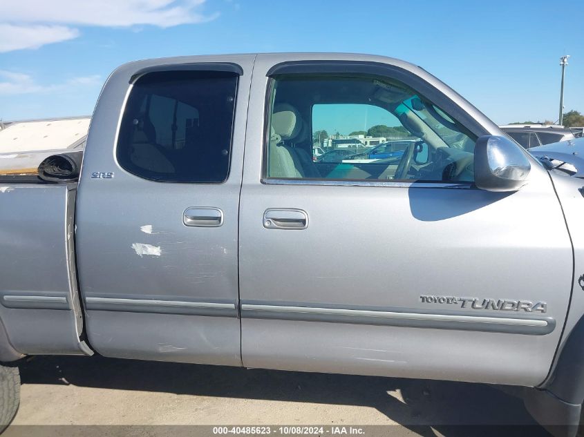 2002 Toyota Tundra Sr5 V8 VIN: 5TBBT44182S306155 Lot: 40485623