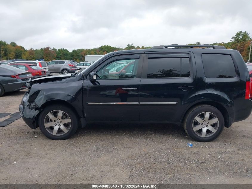 2014 Honda Pilot Touring VIN: 5FNYF4H99EB048598 Lot: 40485640