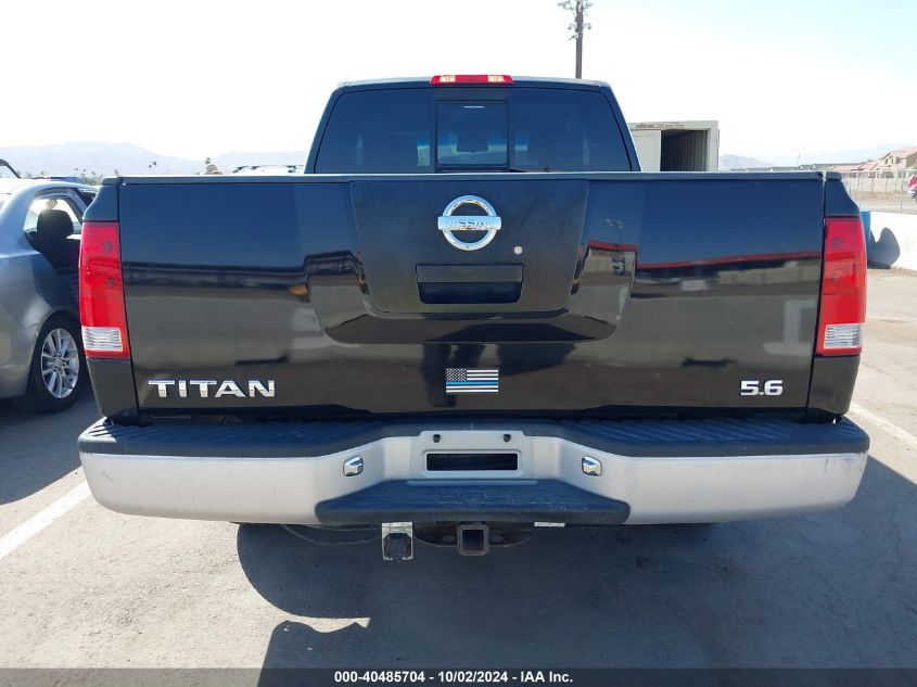 2006 Nissan Titan Xe VIN: 1N6AA06A26N565554 Lot: 40485704