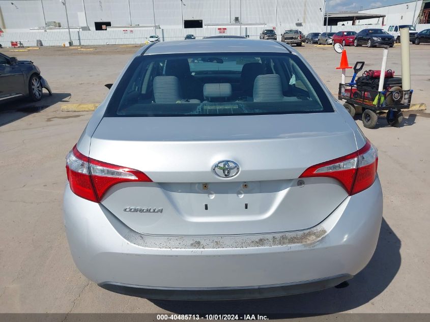 2015 Toyota Corolla L VIN: 2T1BURHE1FC290488 Lot: 40485713