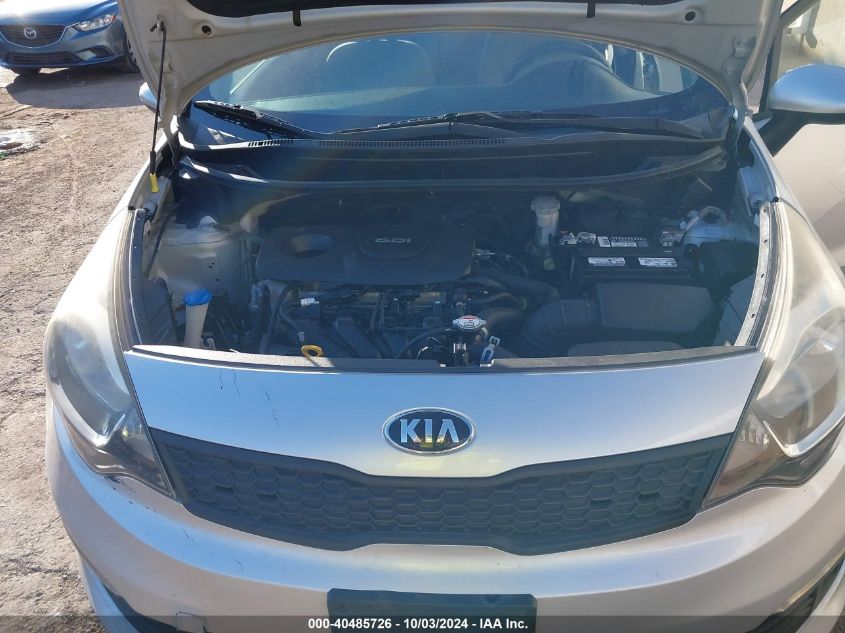 KNADM4A33G6687629 2016 Kia Rio Lx