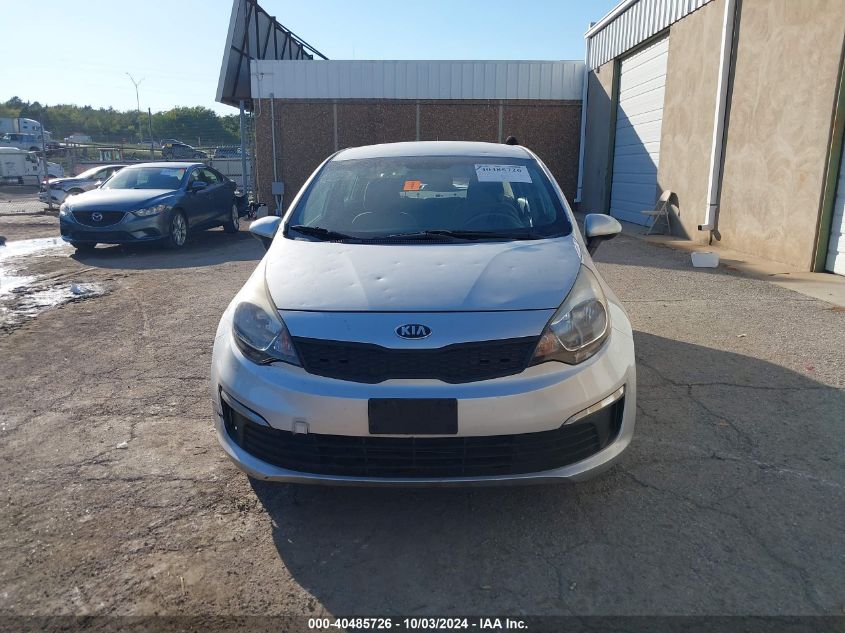 KNADM4A33G6687629 2016 Kia Rio Lx