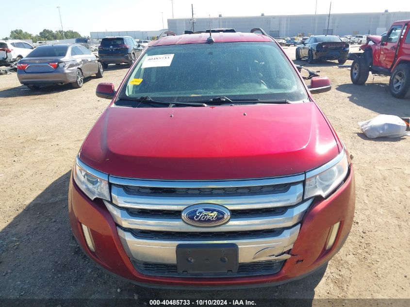 2014 Ford Edge Sel VIN: 2FMDK3J96EBA85647 Lot: 40485733