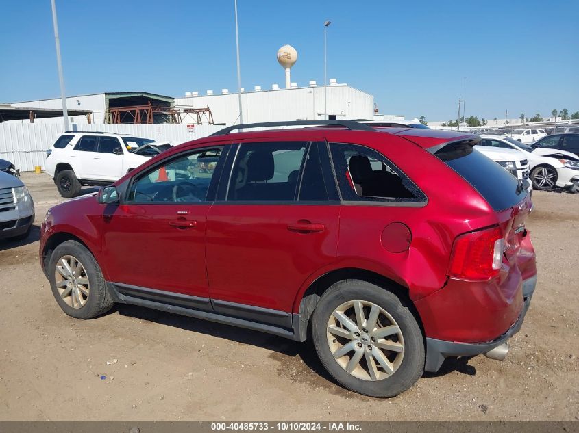 2014 Ford Edge Sel VIN: 2FMDK3J96EBA85647 Lot: 40485733