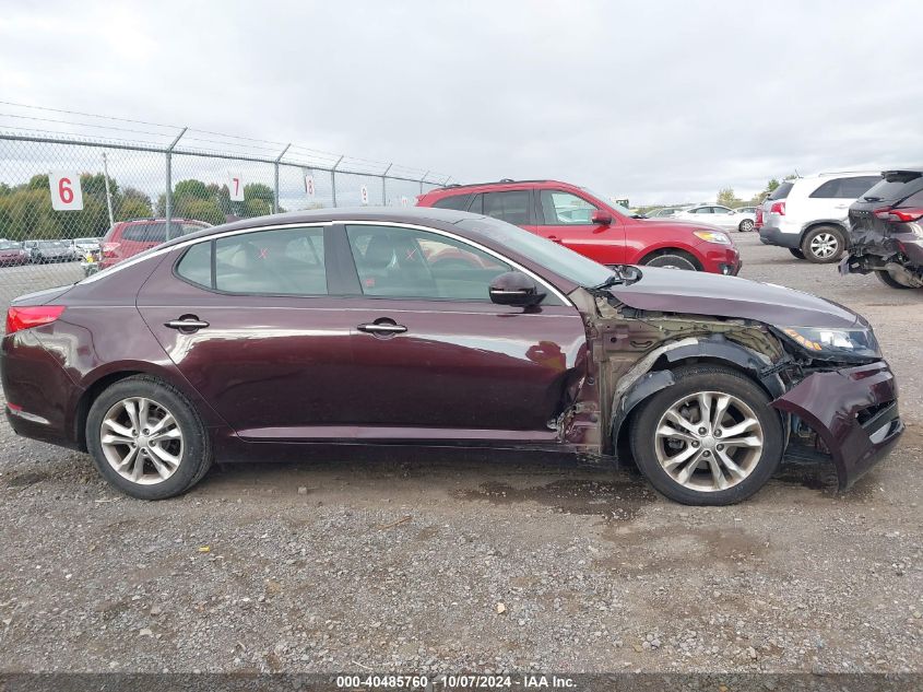 2013 Kia Optima Lx VIN: 5XXGM4A79DG216696 Lot: 40485760