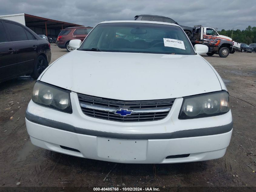 2000 Chevrolet Impala VIN: 2G1WF52KXY9221247 Lot: 40485768