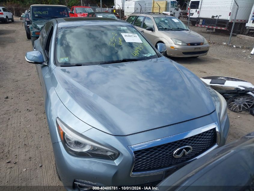 2014 Infiniti Q50 Premium VIN: JN1BV7AR9EM687935 Lot: 40485781