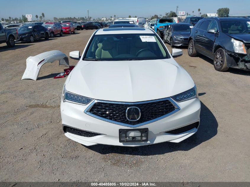 2019 Acura Tlx Standard VIN: 19UUB1F37KA009344 Lot: 40485805