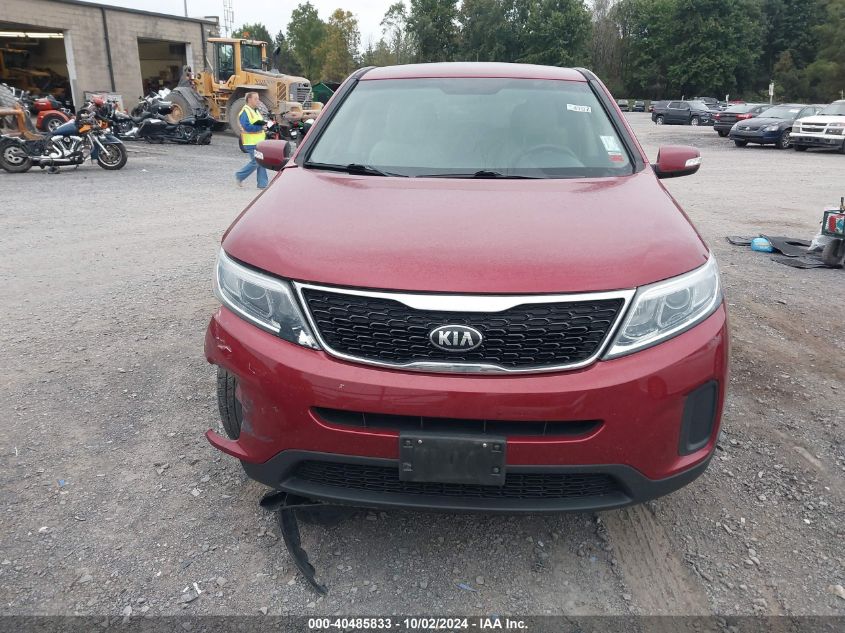 5XYKTCA6XFG644645 2015 Kia Sorento Lx