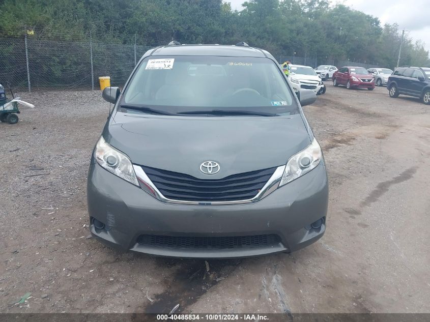 2013 Toyota Sienna Le V6 8 Passenger VIN: 5TDKK3DC3DS360651 Lot: 40485834