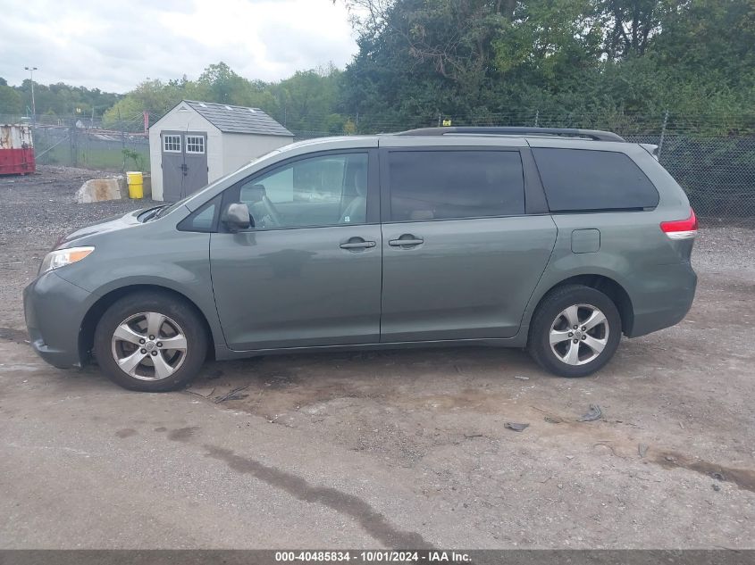 5TDKK3DC3DS360651 2013 Toyota Sienna Le V6 8 Passenger