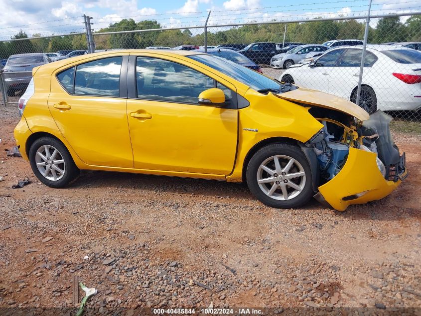 2014 Toyota Prius C Three VIN: JTDKDTB3XE1075148 Lot: 40485844