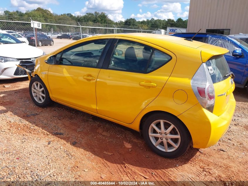 JTDKDTB3XE1075148 2014 Toyota Prius C Three