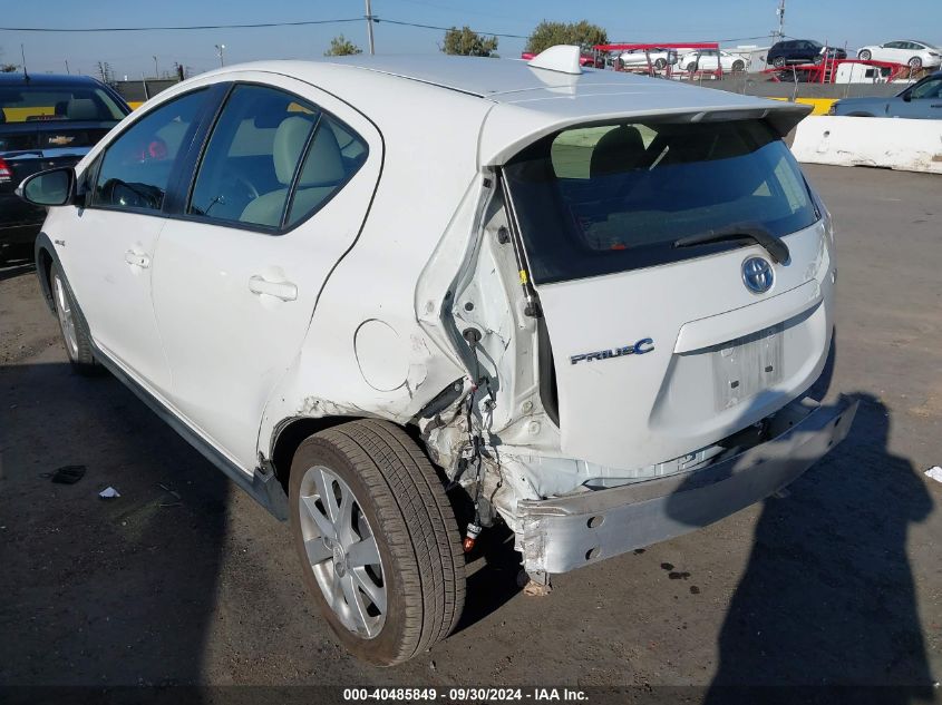 JTDKDTB31J1617232 2018 Toyota Prius C Four