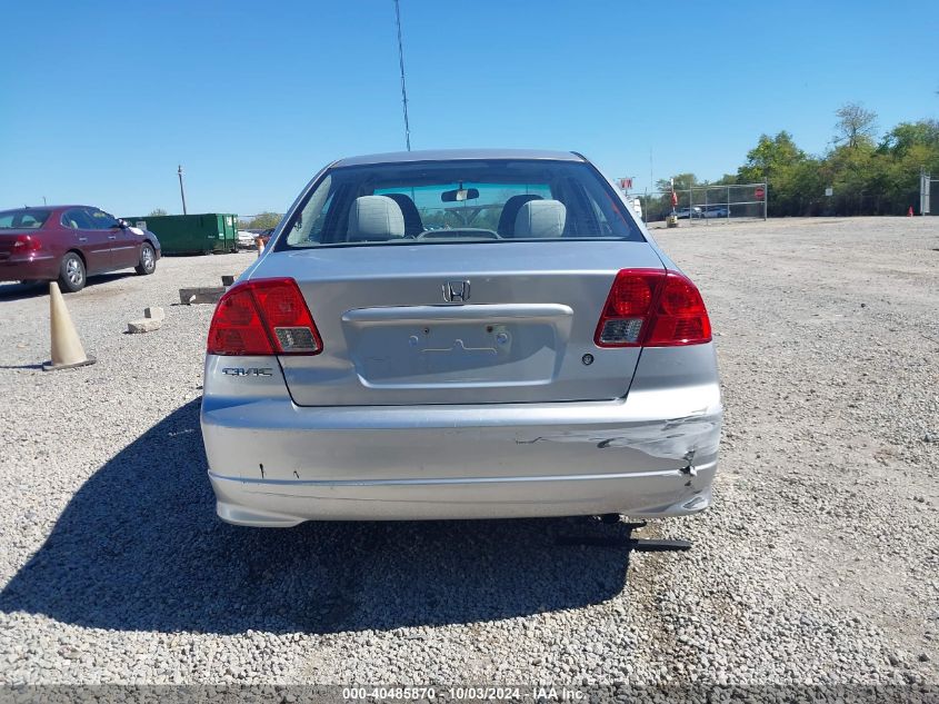 2004 Honda Civic Ex VIN: 2HGES26774H597652 Lot: 40485870