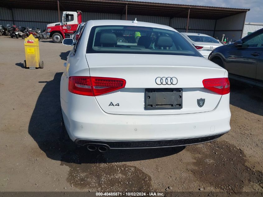 2016 Audi A4 2.0T Premium VIN: WAUAFAFL3GN014625 Lot: 40485871