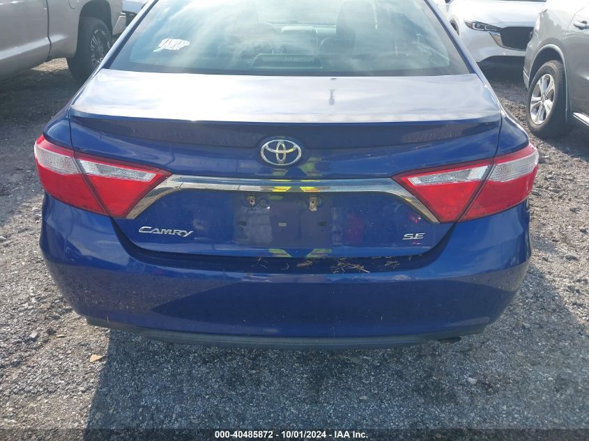 2016 Toyota Camry Se VIN: 4T1BF1FK6GU585557 Lot: 40485872