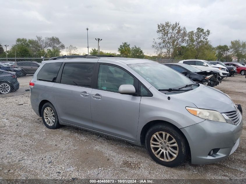 5TDYK3DCXCS180429 2012 Toyota Sienna Xle V6 8 Passenger