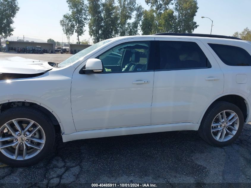 2022 Dodge Durango Gt Plus Awd VIN: 1C4RDJDG5NC107608 Lot: 40485911