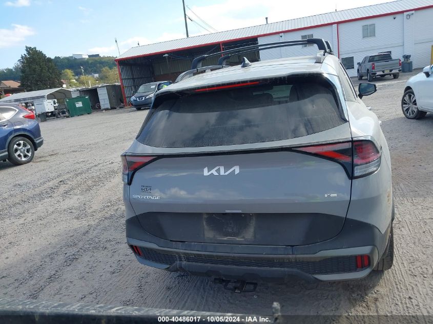 2023 Kia Sportage X-Line VIN: 5XYK6CAF3PG073735 Lot: 40486017