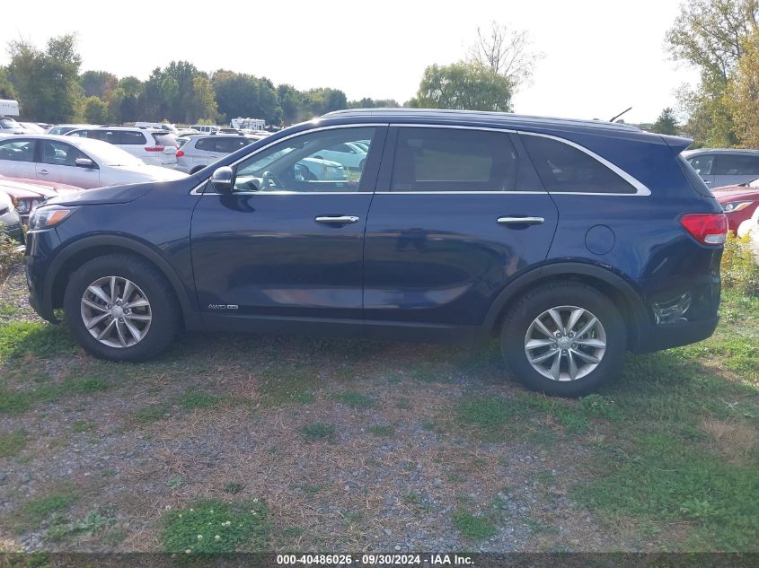 2017 Kia Sorento 3.3L Lx VIN: 5XYPGDA5XHG319486 Lot: 40486026