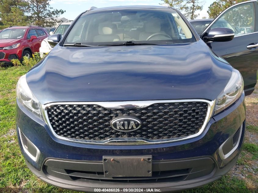 2017 Kia Sorento 3.3L Lx VIN: 5XYPGDA5XHG319486 Lot: 40486026