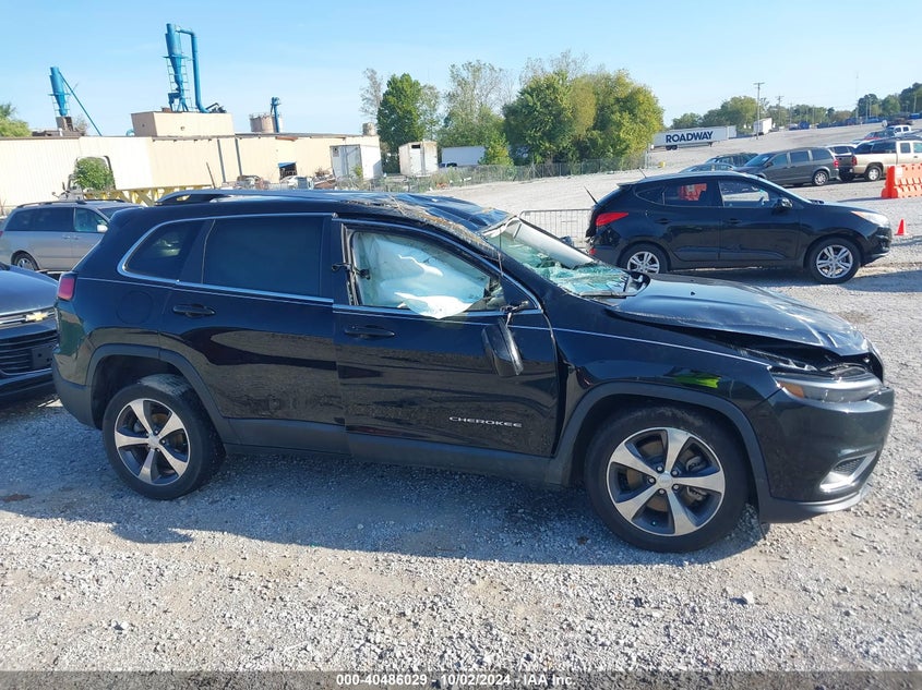 1C4PJLDB2KD144203 2019 Jeep Cherokee Limited Fwd