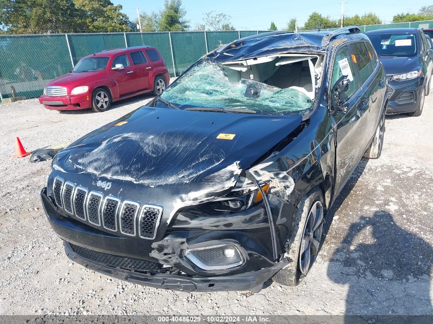 1C4PJLDB2KD144203 2019 Jeep Cherokee Limited Fwd