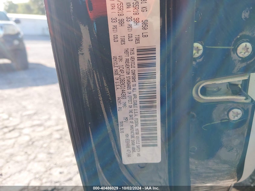 1C4PJLDB2KD144203 2019 Jeep Cherokee Limited Fwd