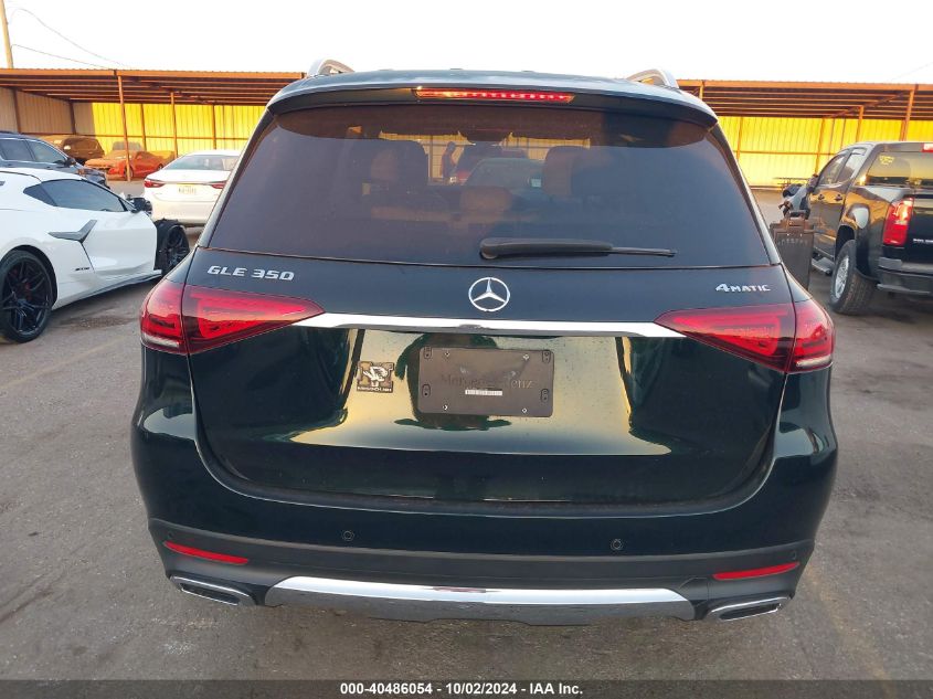 2020 Mercedes-Benz Gle 350 4Matic VIN: 4JGFB4KB6LA095362 Lot: 40486054