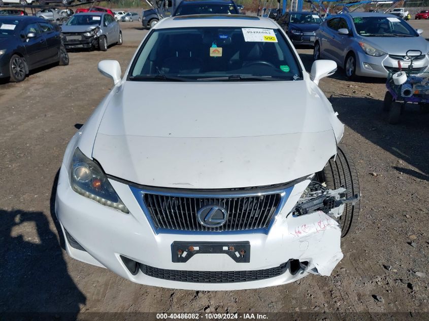 2011 Lexus Is 250 VIN: JTHCF5C21B5047080 Lot: 40486082