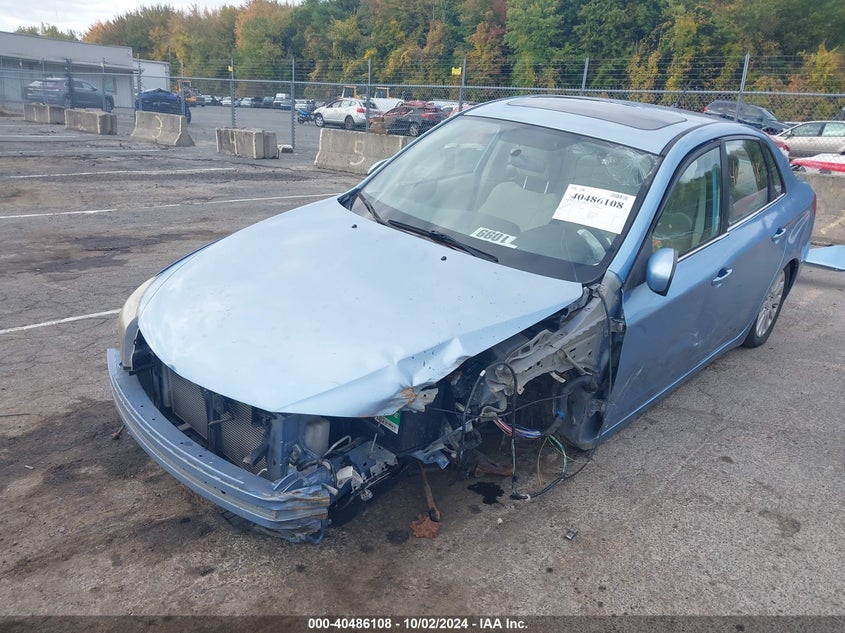 2011 SUBARU IMPREZA VIN: JF1GE6B64BH521690