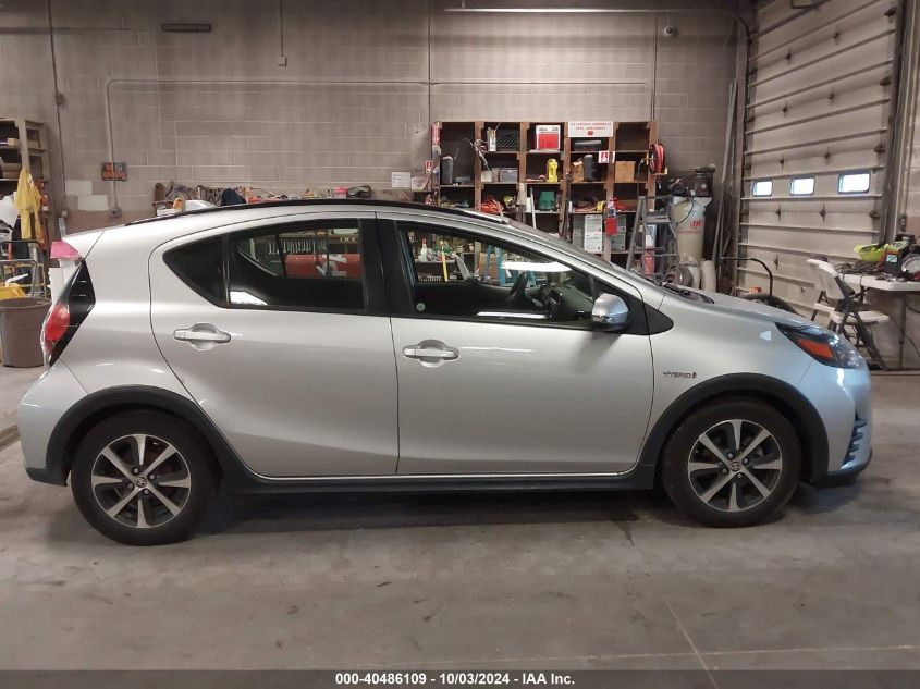 JTDKDTB38J1604378 2018 Toyota Prius C Two