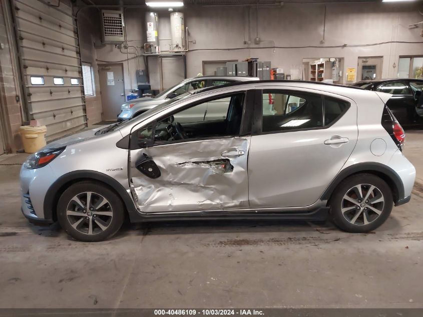 JTDKDTB38J1604378 2018 Toyota Prius C Two