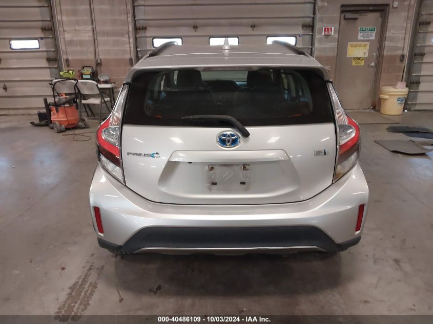 JTDKDTB38J1604378 2018 Toyota Prius C Two