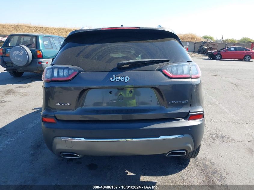 1C4PJMDXXKD408091 2019 Jeep Cherokee Limited 4X4