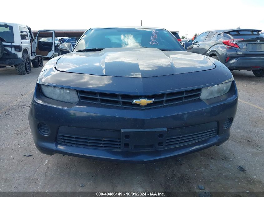 2014 Chevrolet Camaro 2Ls VIN: 2G1FA1E39E9183792 Lot: 40486149