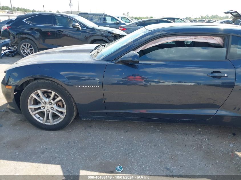 2014 Chevrolet Camaro 2Ls VIN: 2G1FA1E39E9183792 Lot: 40486149