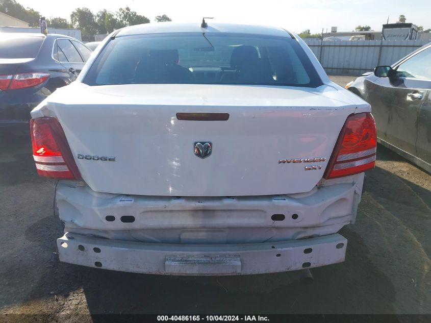 1B3CC4FB8AN184730 2010 Dodge Avenger Sxt