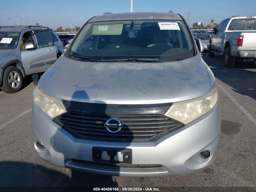 JN8AE2KP3D9064177 2013 Nissan Quest S