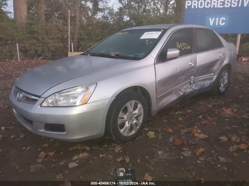 1HGCM564X7A105241 2007 Honda Accord 2.4 Lx