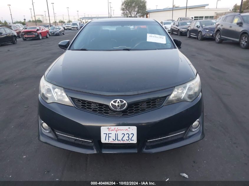 2014 Toyota Camry Se VIN: 4T1BF1FK1EU418326 Lot: 40486204