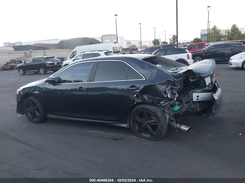 2014 Toyota Camry Se VIN: 4T1BF1FK1EU418326 Lot: 40486204