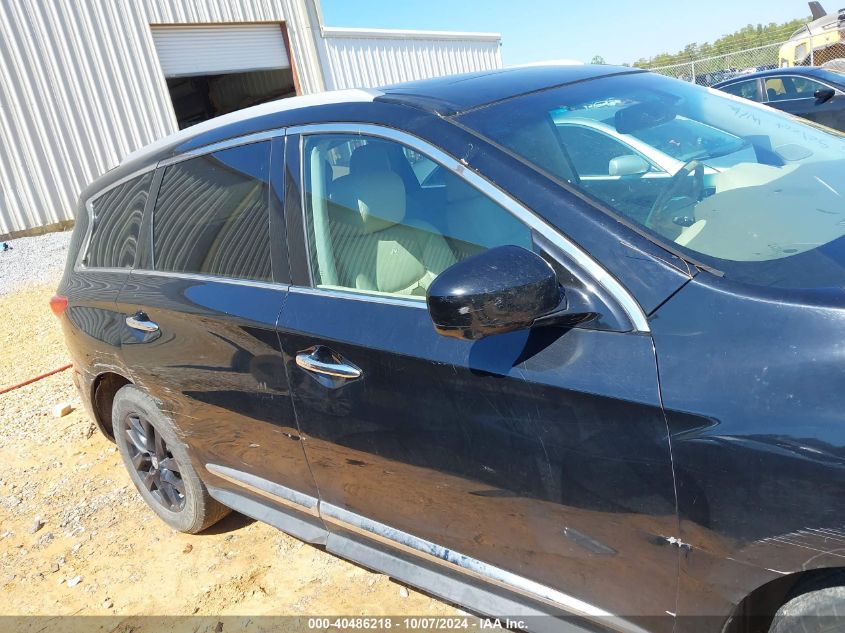 2013 Infiniti Jx35 VIN: 5N1AL0MM2DC313429 Lot: 40486218