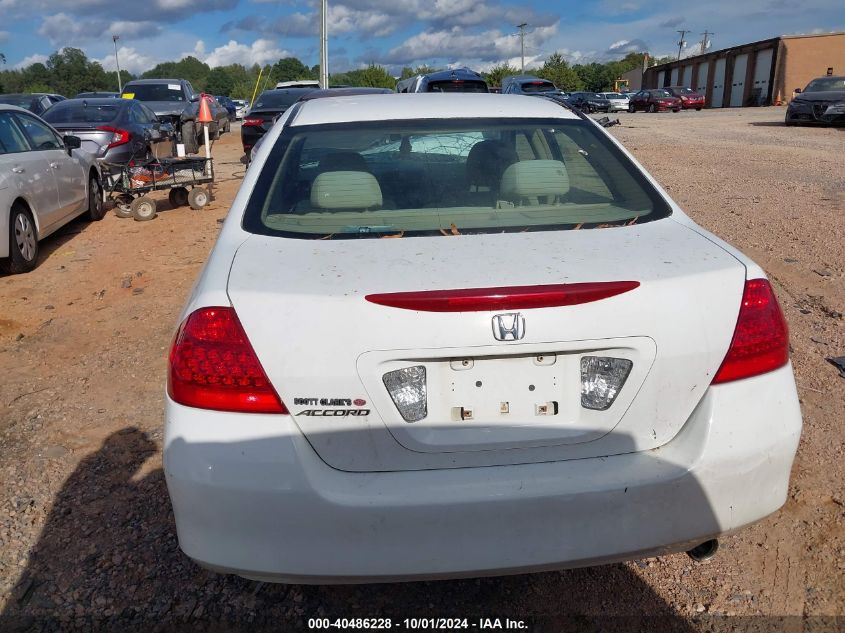 1HGCM56307A123139 2007 Honda Accord 2.4 Se