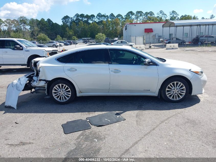 2014 Toyota Avalon Hybrid Xle Premium VIN: 4T1BD1EB7EU022683 Lot: 40486232