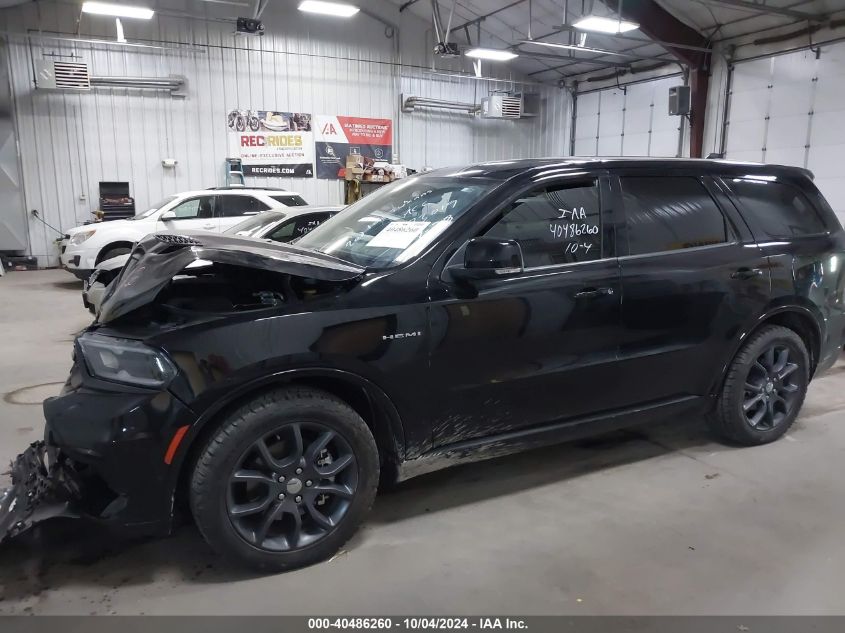 2022 Dodge Durango R/T Awd VIN: 1C4SDJCT7NC213333 Lot: 40486260