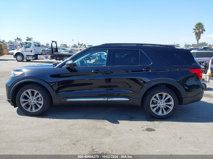 2021 Ford Explorer Xlt VIN: 1FMSK7DH9MGA95551 Lot: 40486270