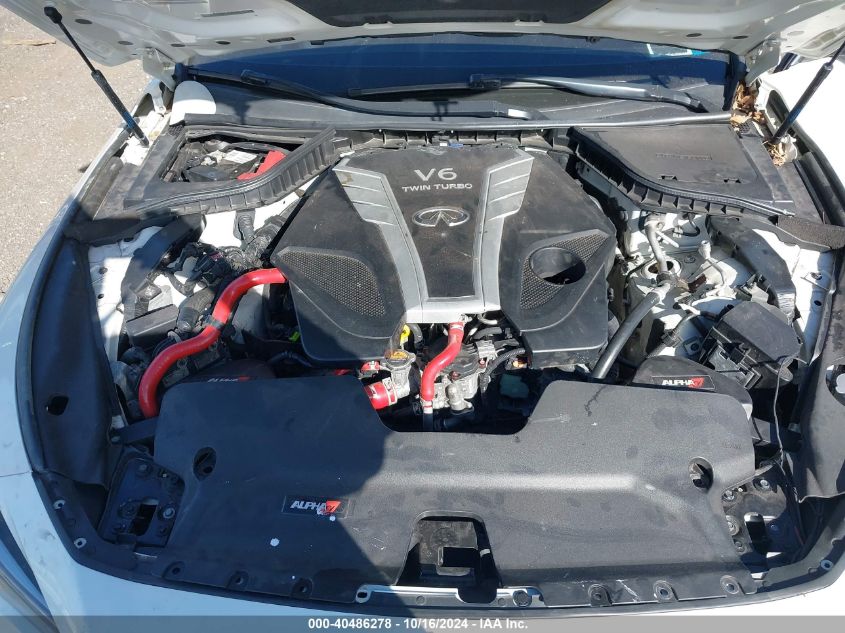 2018 Infiniti Q50 3.0T Luxe VIN: JN1EV7AR8JM444608 Lot: 40486278