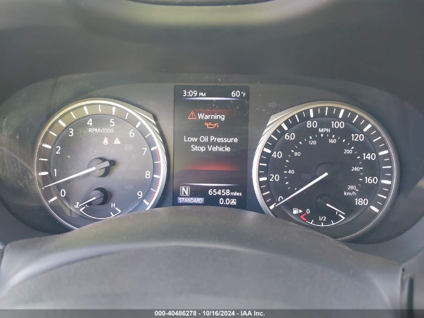 2018 Infiniti Q50 3.0T Luxe VIN: JN1EV7AR8JM444608 Lot: 40486278